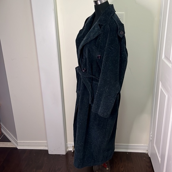 Vintage Codurory Belted Trench Outerwear Coat Size Large - Picture 12 of 15